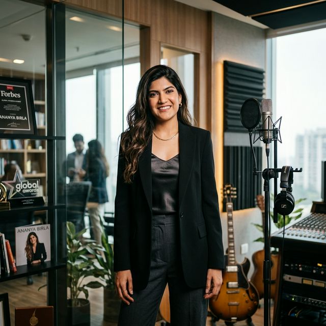 Ananya Birla Biography Header