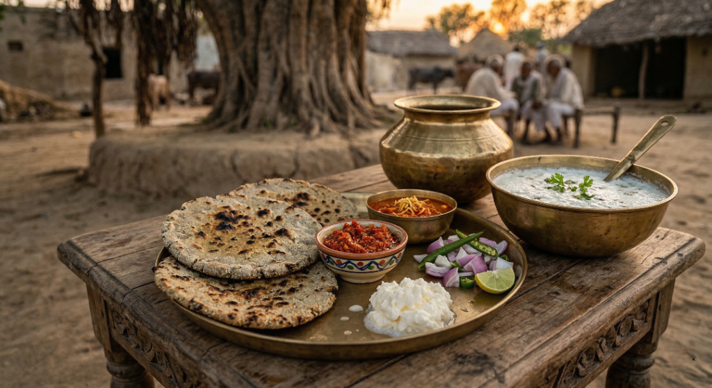 કાઠિયાવાડી મહેમાનગતિ અને દેશી થાળી