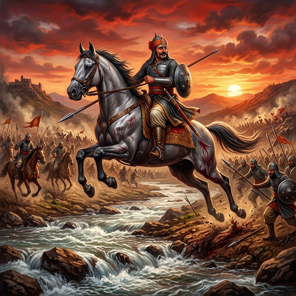 महाराणा प्रताप चेतक रामप्रसाद हाथी वफादारी कहानी